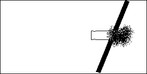 AP at contact with armor plates